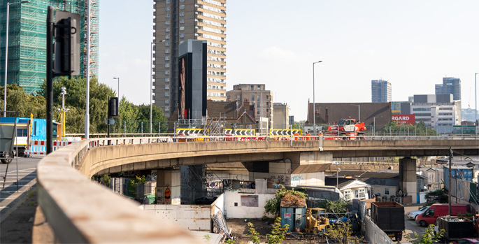 'Critical' A40 Westway works completed by Costain