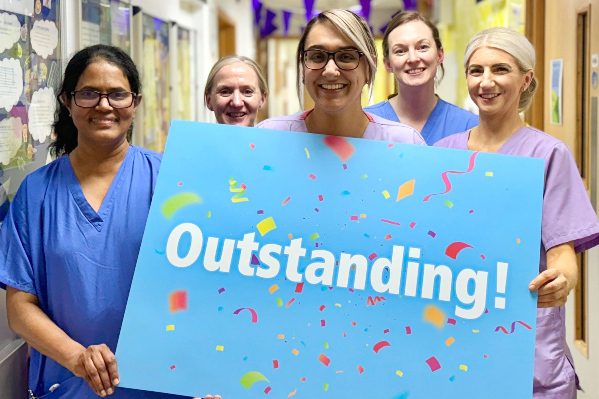 Neonatal Unit celebrates CQC outstanding rating