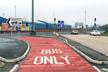 Northern Ireland adds new bus lanes to key motorways