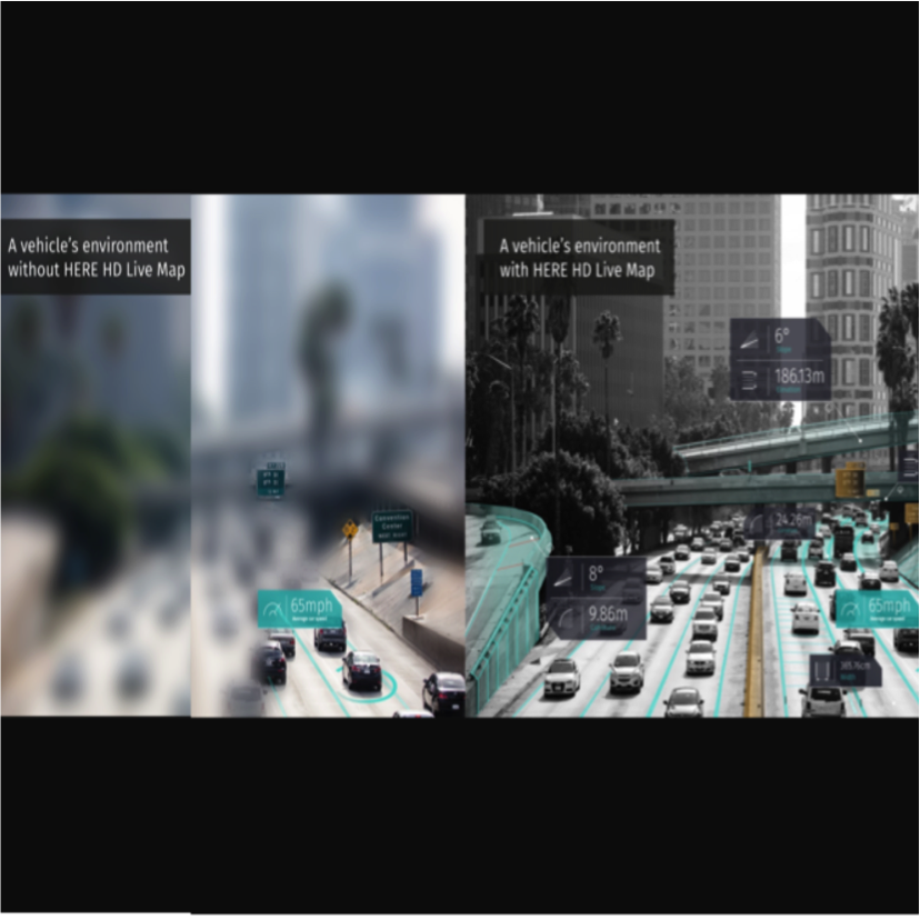 BMW and Mercedes using HERE HD maps