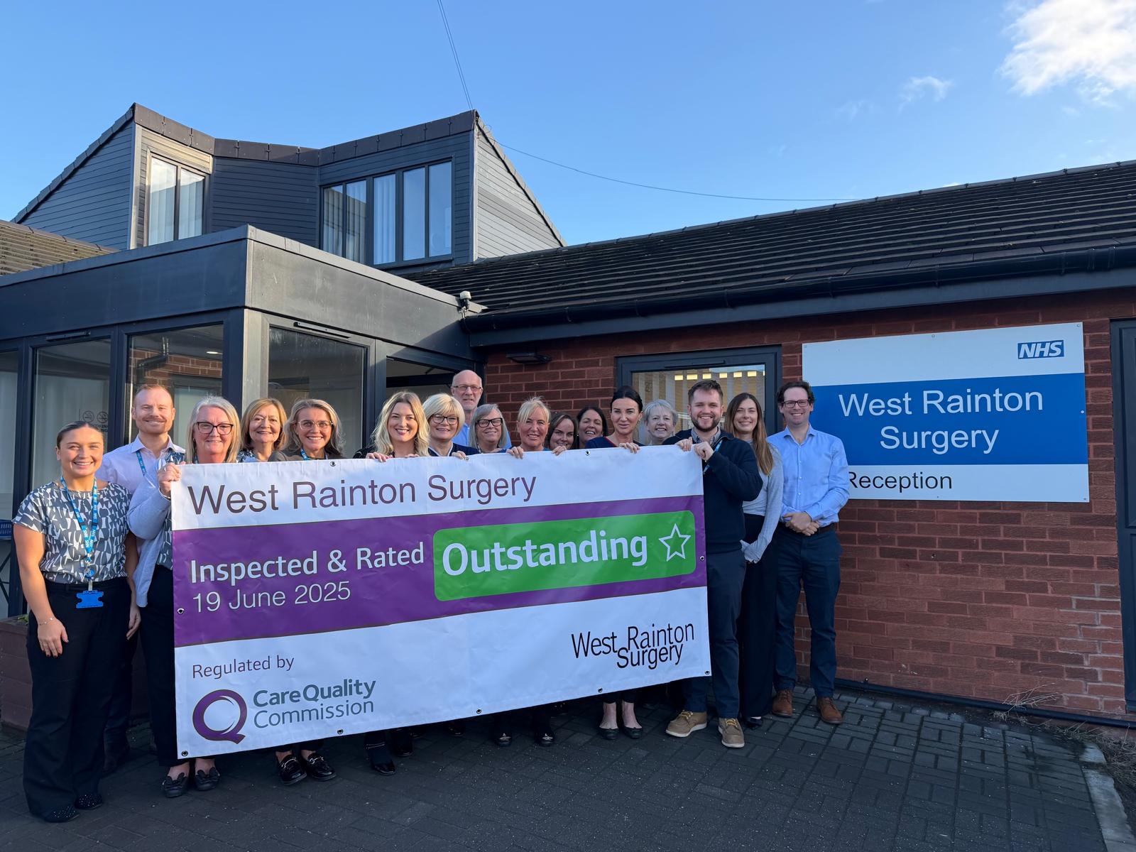 GP practice upgraded from good to outstanding