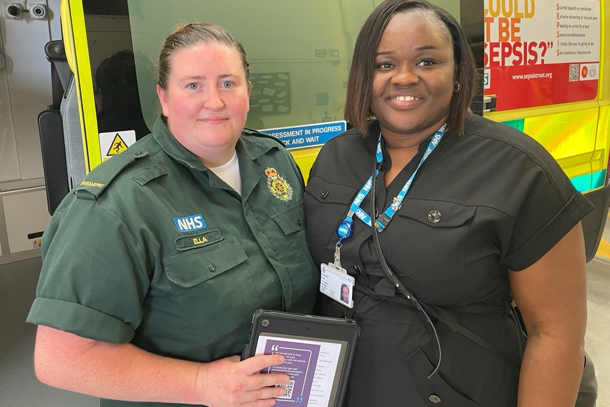 SECAmb piloting system to enable more joined up patient care