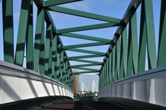 Exhibition visitors to benefit from new footbridge