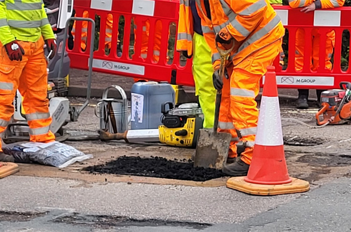 Oxfordshire puts raft of pothole repair techniques to the test
