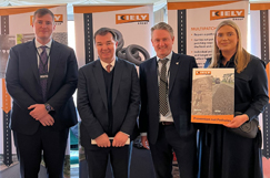 Kiely mixes business with pleasure with Parliament drop-in