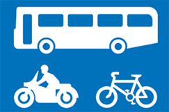 Councils get new steer on motorbikes in bus lanes