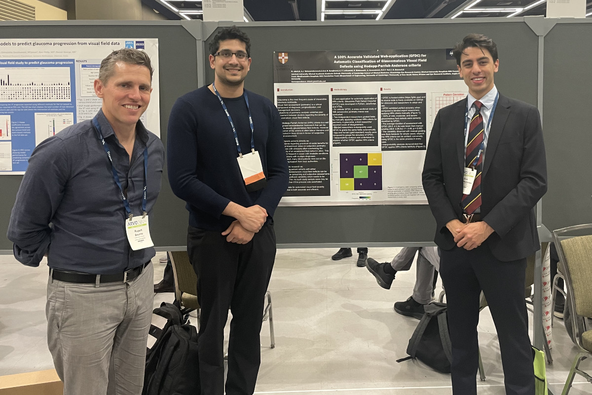 Lightbulb moment - Glaucoma Field Defect Classifier