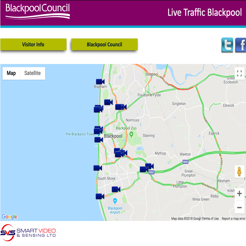 SVS and SWARCO deliver Blackpool traffic information project