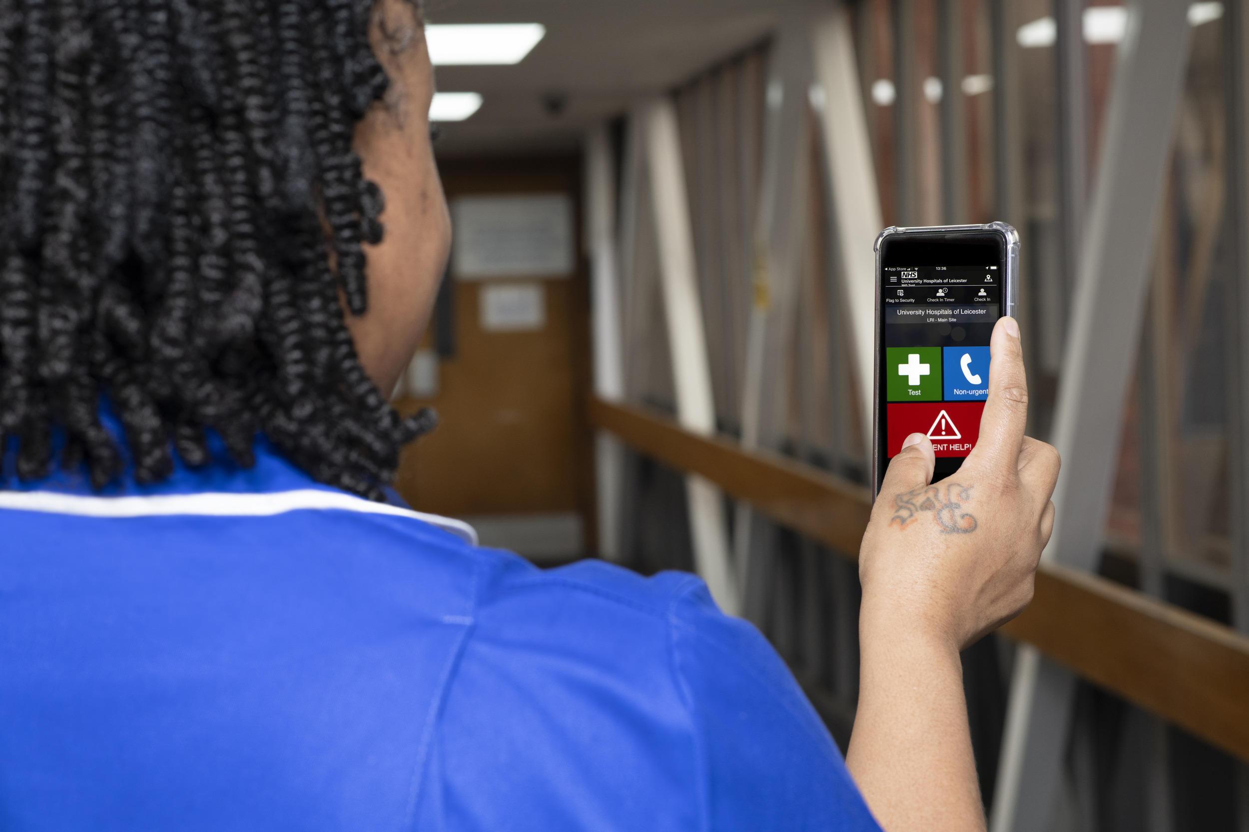 SafeZone App helps keep NHS colleagues safe