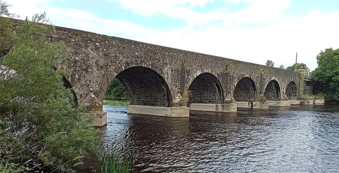 Historic bridge closed due to structural concerns