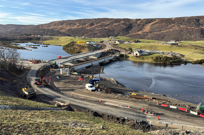 Wills Bros opens new Highland's bridge ahead of schedule