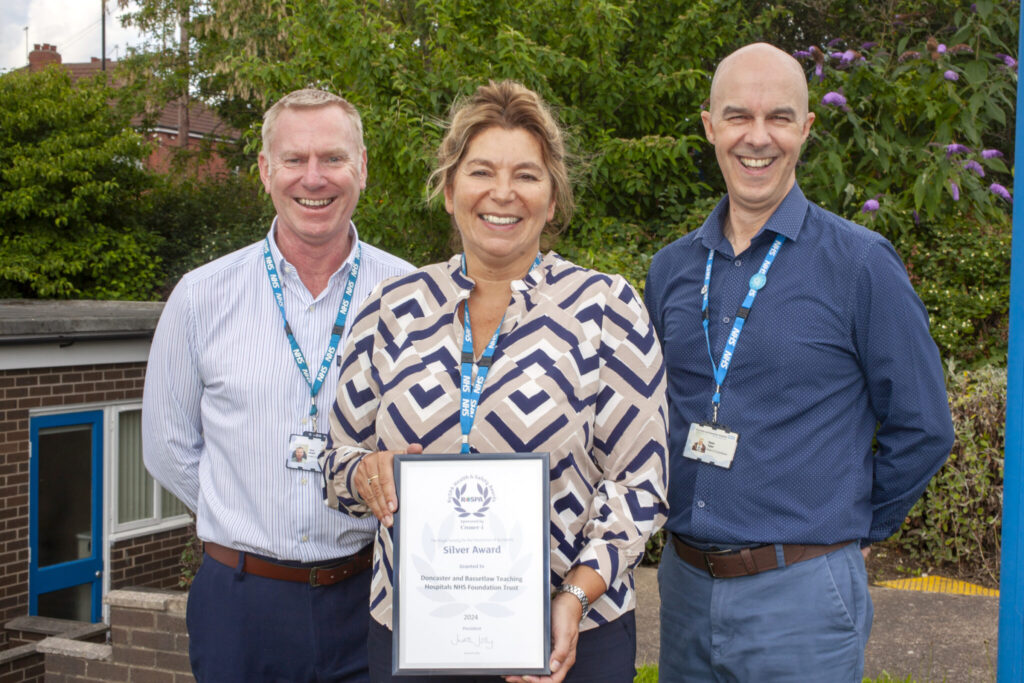 Trust achieves health and safety accreditation