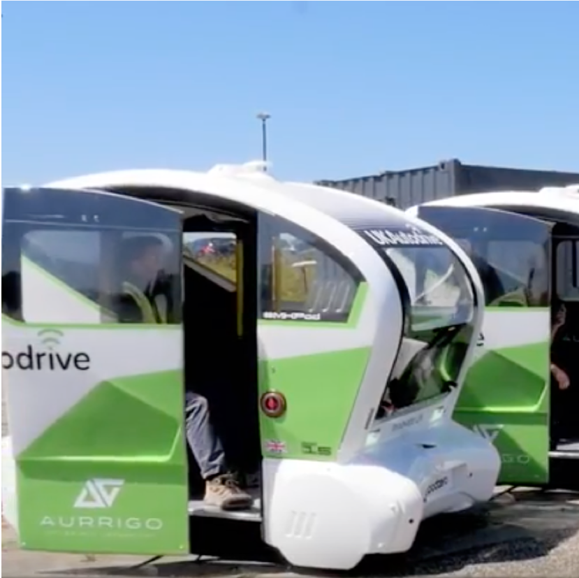 Pods provide a first-last mile solution in Milton Keynes