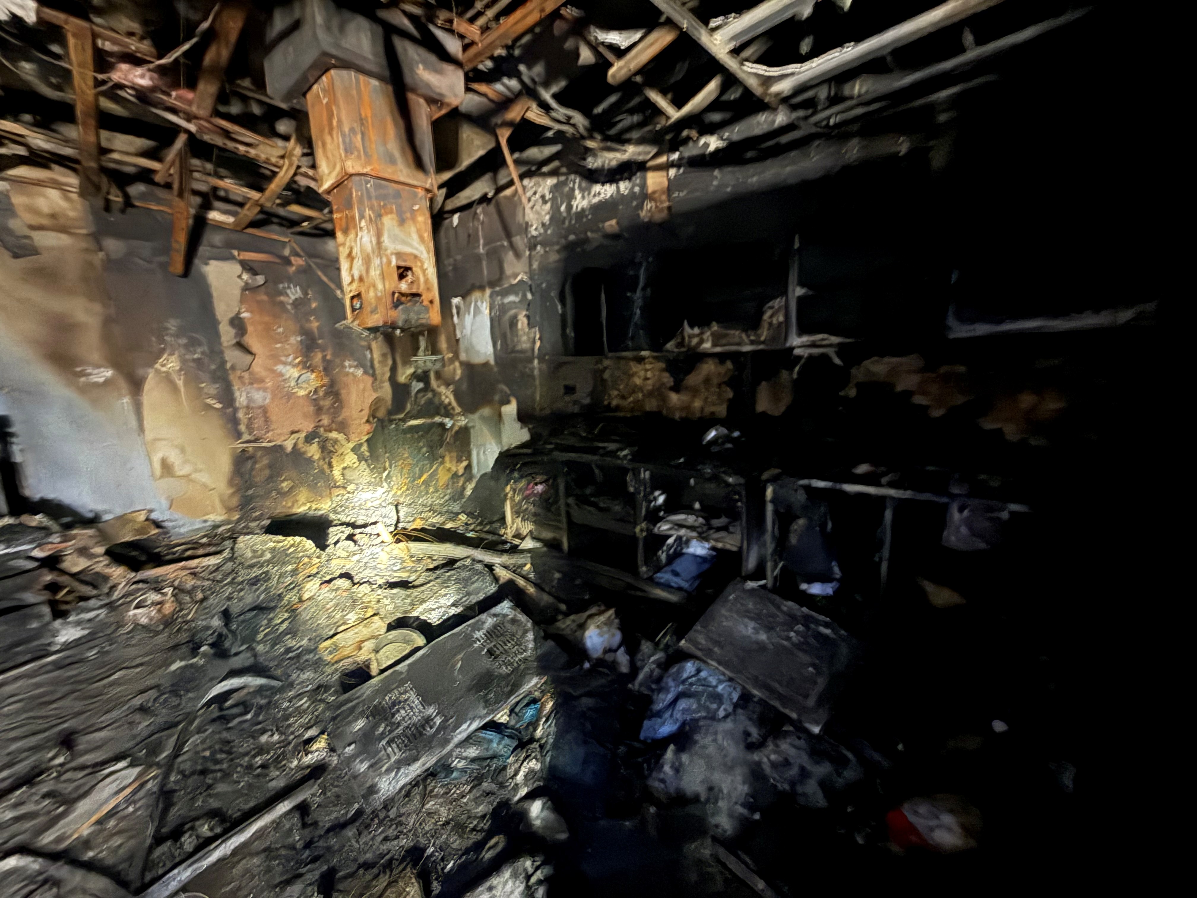 Hospital remains in major critical incident following fire