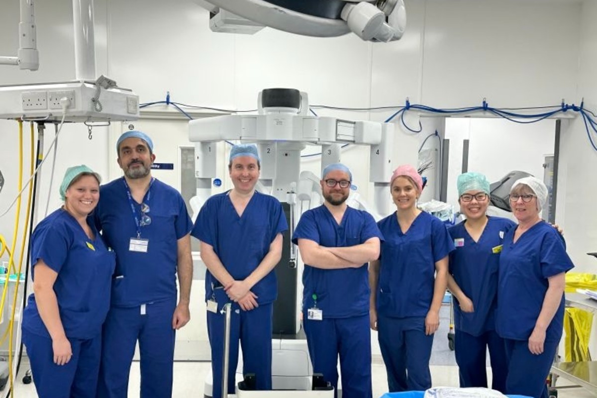 Shrewsbury trust passes robotic assisted surgery milestone