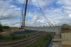 Beam me up: Bridge lift meets strict timetable
