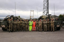 National Highways gives army engineers the Royal treatment