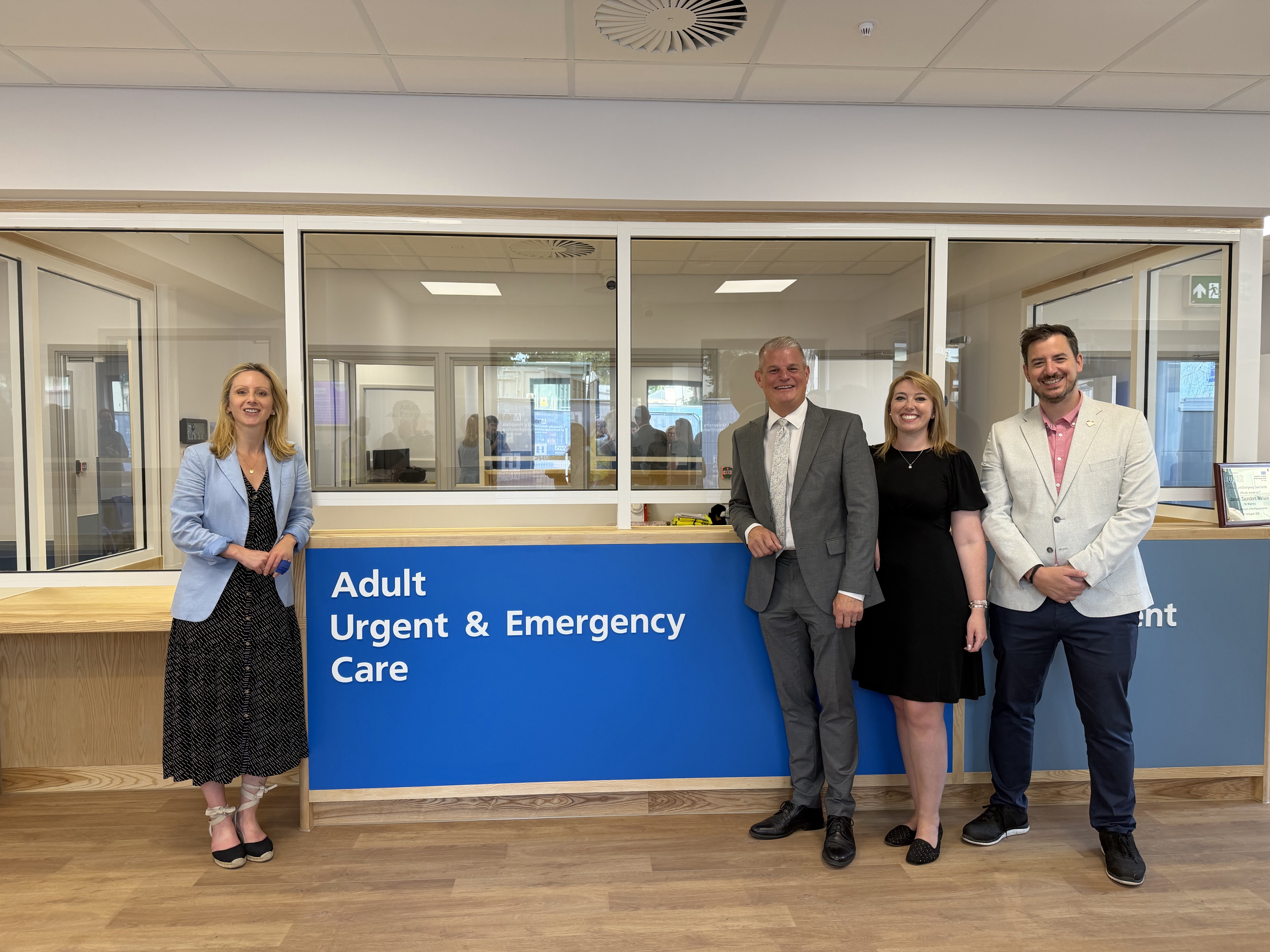 Trust marks completion of £15.75m urgent treatment centre