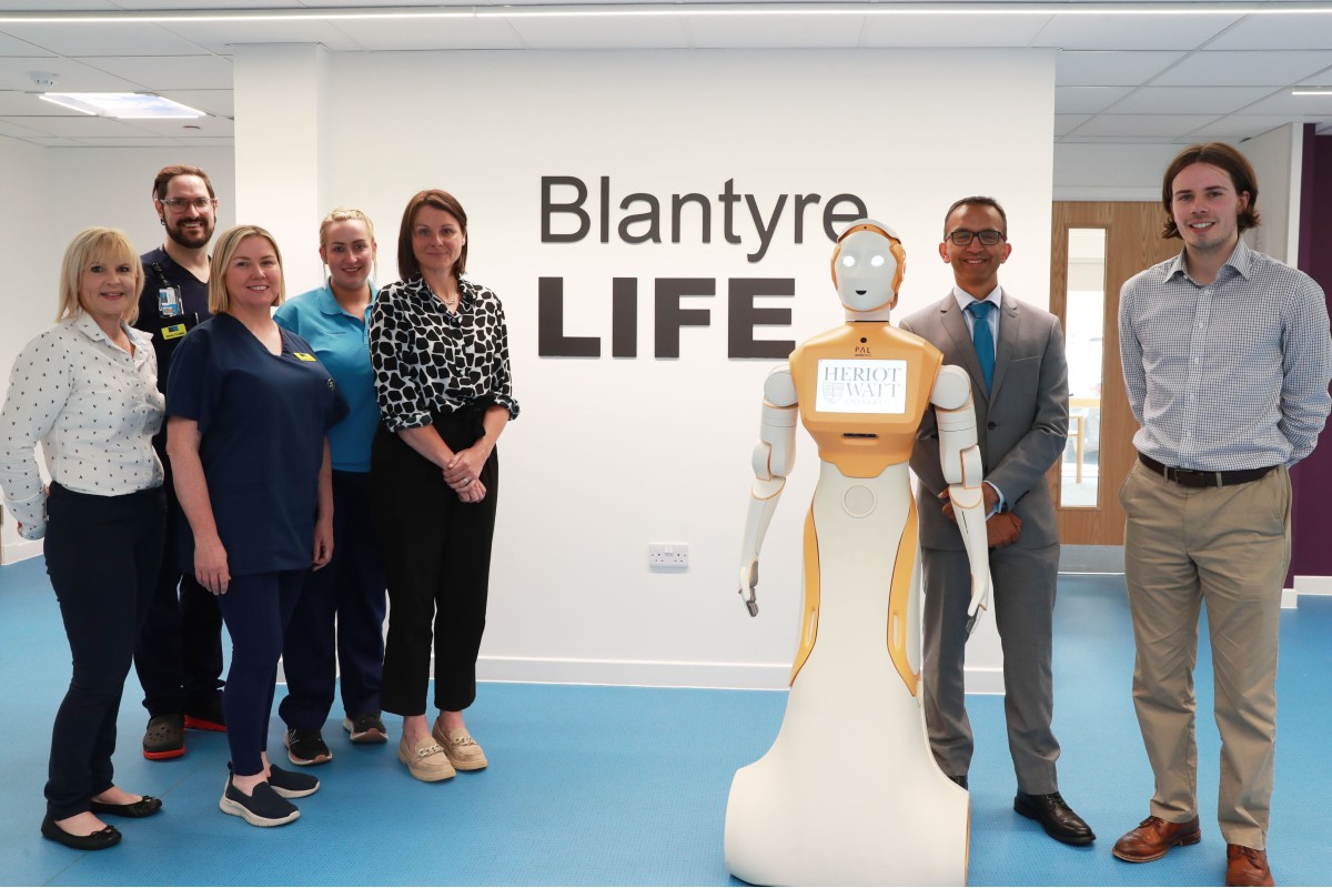 South Lanarkshire trust helps develop robotic-assisted care