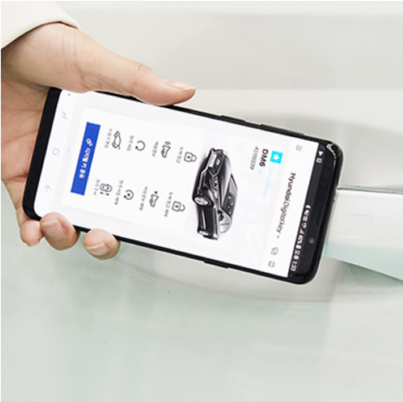 Hyundai develops smartphone digital key