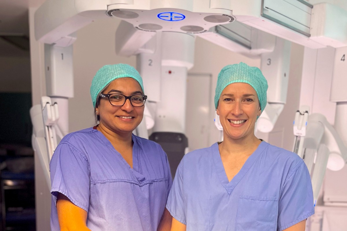 Robotic surgery improves treatment for gynaecological conditions