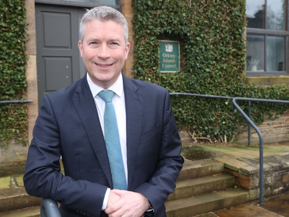 Orkney Islands chief on 'special leave'