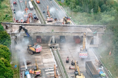 New M62 and A27 closures after Hants chaos
