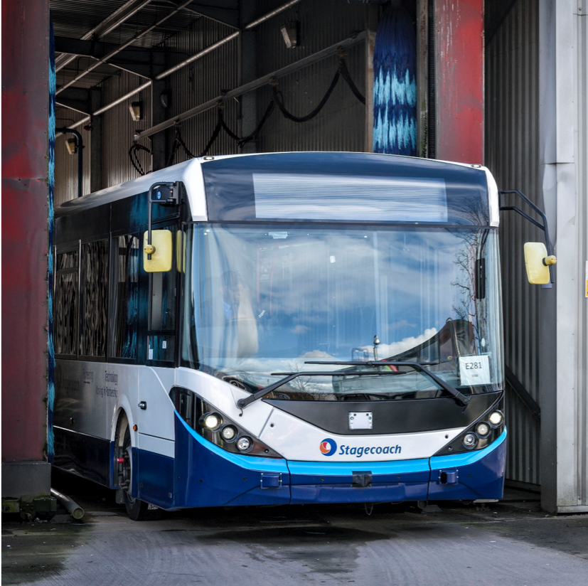 First full-sized driverless bus trailed in the UK
