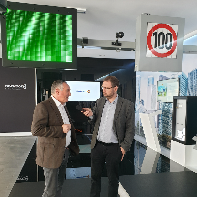 Talking Transport celebrates SWARCO's 50th birthday