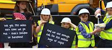 Pupils are Kings of the Road in new highways film