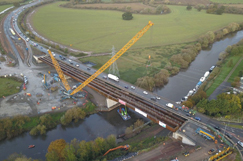 Carrington Bridge is UK first for new high strength steel 