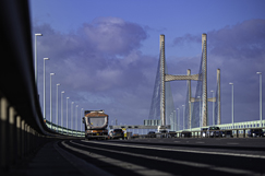 How do you get a bridge into a wind tunnel?