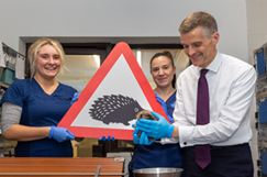 Councils given powers over wildlife warning signs 