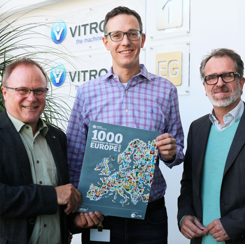 Vitronic named one of 1000 companies to "inspire Europe"