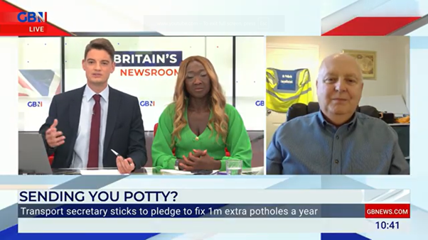 The busiest day of the year for Mr Pothole 