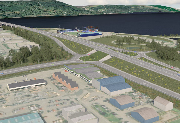 Highland capital gets £90m roundabout upgrade