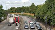 Improvement work on the A406 completed