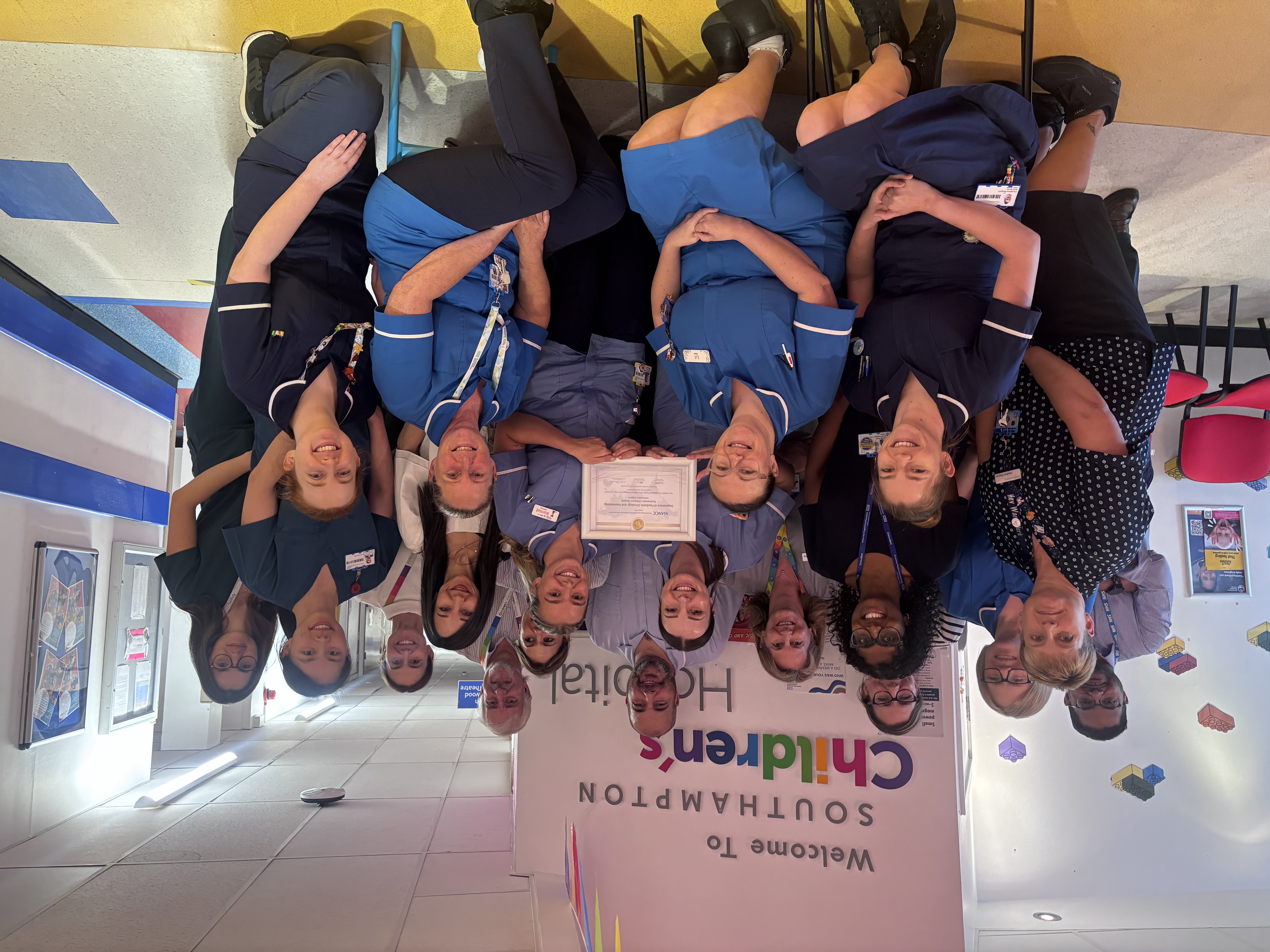 Children's hospital recognised for outstanding supportive cancer care